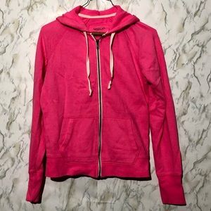 Hot Pink zip hoodie